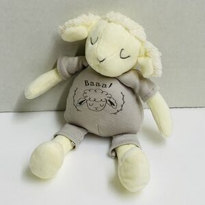 Demdaco Lift the spirit little lamb 10in. long with Baaa! on the front Pre loved